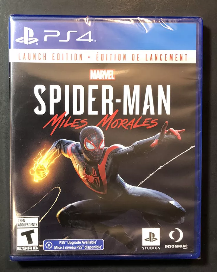 Spider-Man Miles Morales [ Launch Edition ] (PS4) NEW