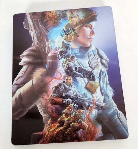 Gears of War 5 XBox One Ultimate Edition Steelbook Case with Game and Insert