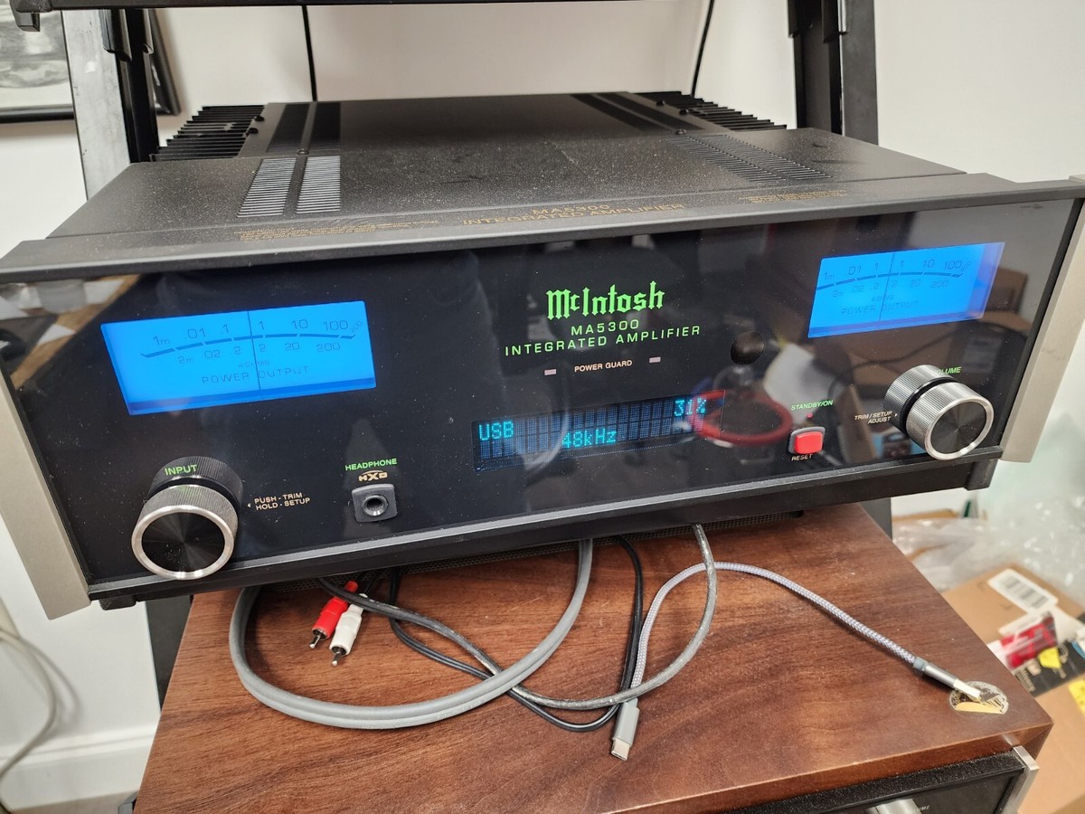 Mcintosh MA 5300 Integrated amplifier And DAC | eBay
