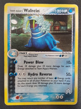 Pokemon Walrein Set EX TEAM HYDRO 6/95 - ENG - Rare - *EXC*