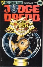 Judge Dredd 10 Brian Bolland Fish Cover Pat Mills Mike McMahon 2000 AD VF