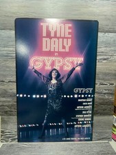 GYPSY, TYNE DALY, ST JAMES THEATRE, BROADWAY WINDOW CARD/POSTER