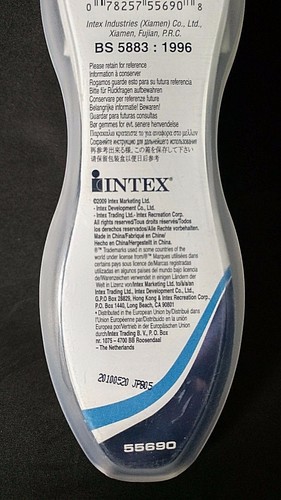 Gafas de natación INTEX con lente de policarbonato protección UV S con estuche 55690 - Imagen 7 de 12