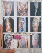 sailor arm photos tattoo body art colors pictures menu paper 7x9 inch waterproof