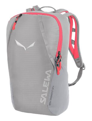 SALEWA MTN Trainer 2 12 K Rucksack Wanderrucksack Rucksack Alloy grau neonpink