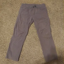 Viktos Pants Men's 32x32 Gray Khaktical Performance Tactical Belted Nylon Cotton