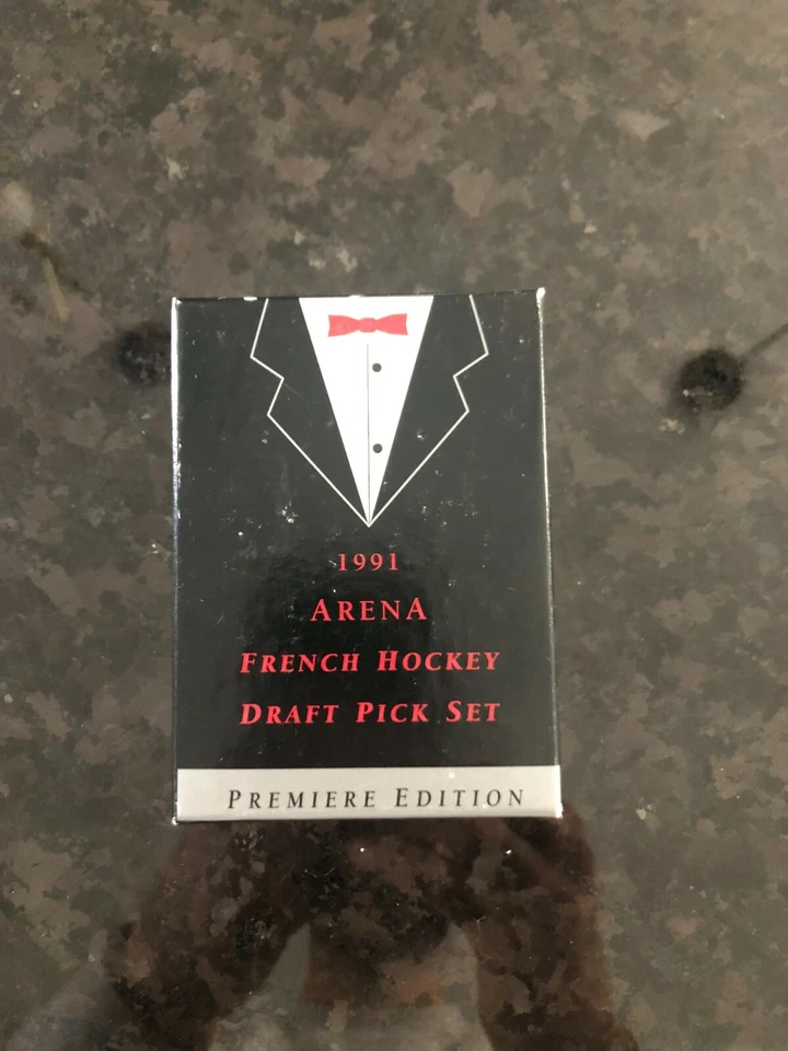 1991 ARENA DRAFT TUXEDO EXCLUSIVE PREMIERE EDITION COMPLETE SET 34 CARDS - Image 4 of 4