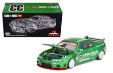 Mini GT x Kaido House 1:64 Nissan GT-R (R33) Imai Racing V1 Green KHMG150