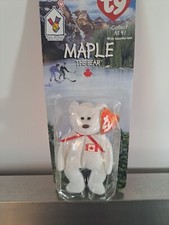McDonalds 1999 Ty Beanie Baby Maple the Bear International SEALED