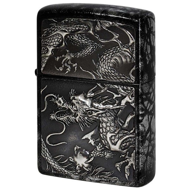 Zippo Dragon Tortoiseshell Painting Traditional Craft Rise Metal
