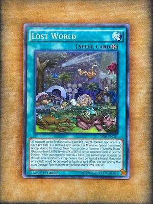 lost world deck yugioh Lost World - WISU-EN057 - Rare - 1st Edition : Video Games