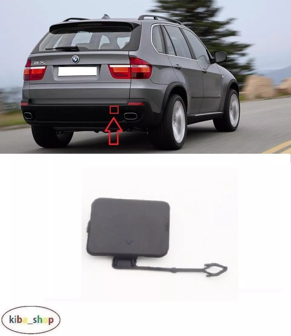 Bmw x5 rear bumper tow hook cover online
