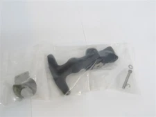 8023824, Rubber T- Handle Draw Latch XL, 5.13" When Latched, SS Short Keeper