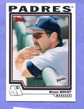 2004 Topps #290   BRUCE BOCHY    San Diego Padres