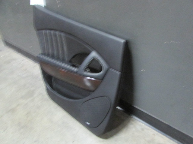 Maserati Quattroporte, LH, Left Rear Door Trim Panel, Black, Used
