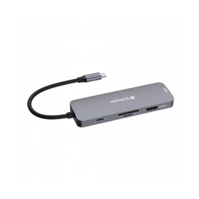 VERBATIM USB-C Pro Multiport Hub 8 Port CMH-08