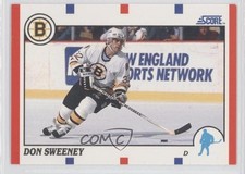 1990-91 Score Don Sweeney #51 0b4