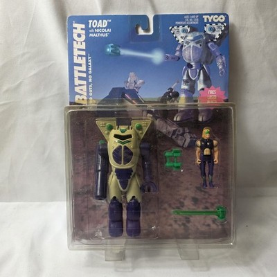 Vintage 1994 Tyco Battletech Toad With Nicolai Malthus MOC Sealed