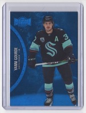 2021-22 SkyBox Metal Universe Blue Spectrum Yanni Gourde Seattle Kraken #41