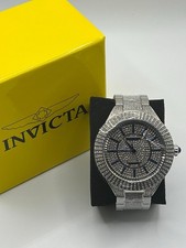 R13- NUEVO Reloj Hombre Invicta Specialty Plateado (54mm) W.G