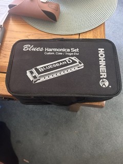 Hohner Blues Harmonica Set Of 7 With Case User Guide & Original Sleeve