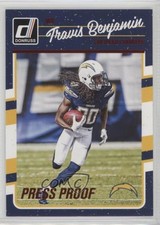 2016 Donruss Press Proof Red Travis Benjamin #245 4a0