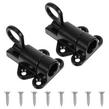 2 Pcs Spring Self-locking Latch Automatic Metal Pin Latches Aluminum Alloy