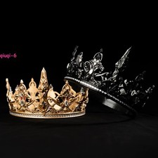Love and Deepspace Medieval Crystal Crown Vintage Wedding Hair Headwear