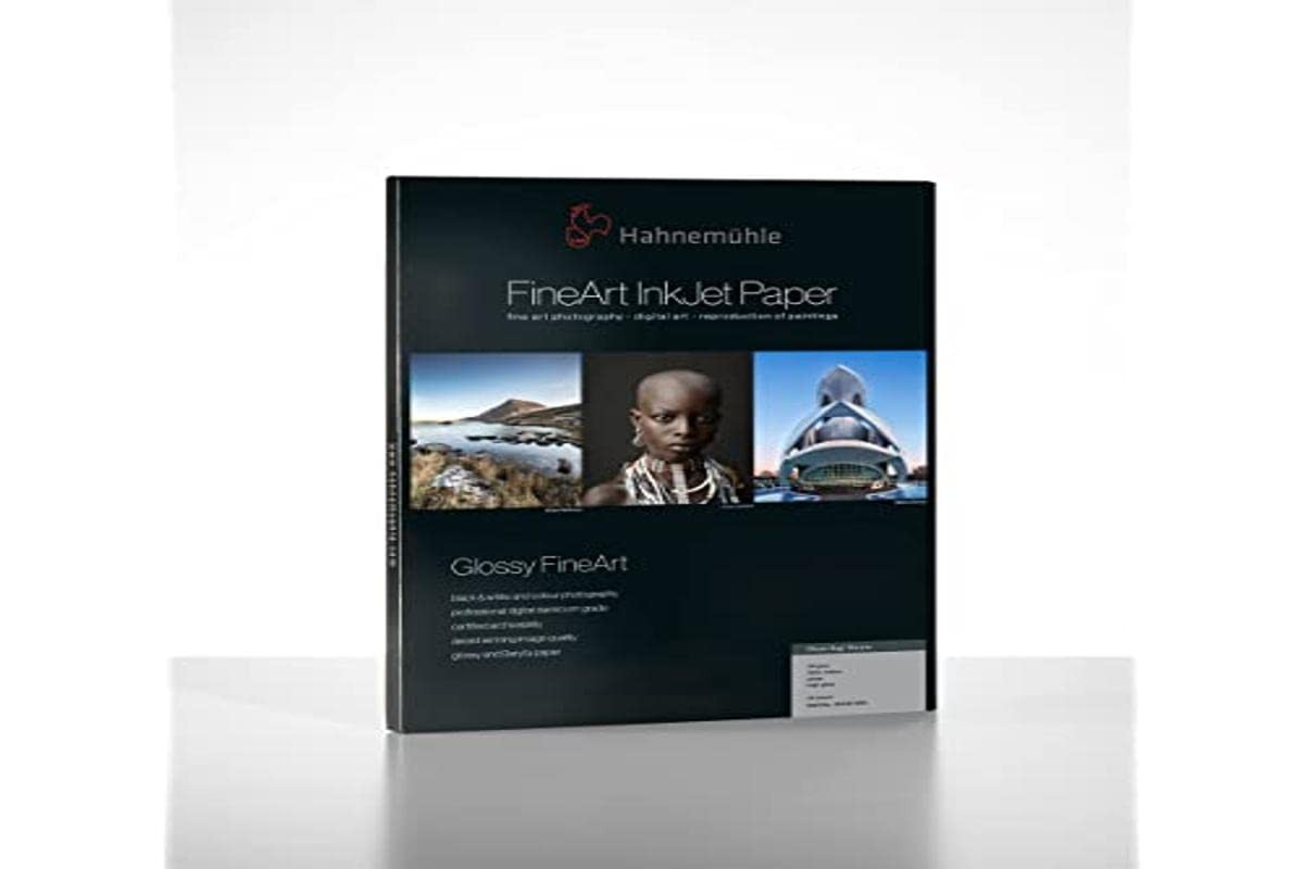 Hahnemühle Photo Rag Baryta A4 carta inkjet Molto lucida (L8g)