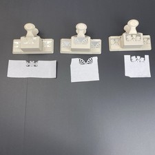 Martha Stewart Crafts Deep Edge Punch Spring Bloom, Snowflake, Daisy Bundle Of 3