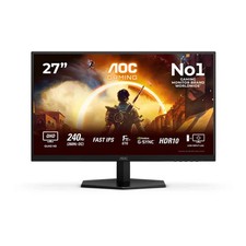 27" AOC AGON Q27G42ZE Gaming Monitor, Fast IPS, 2560 x 1440, 240Hz, G-Sync Compa