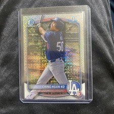 2025 Bowman Chrome Ching-Hsien Ko Mega Box Mojo Refrafor Dodgers #BCP-224