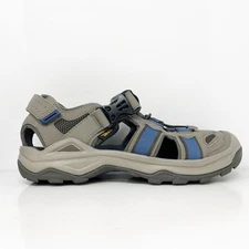 Teva Mens Omnium 2 1019180 Gray Hook And Loop Hiking Sandals Size 9