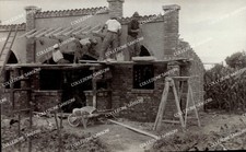 FOTO COSTRUZIONE CASEGGIATO PER MILIZIA CONTRAEREA M.V.S.N. 1940ca