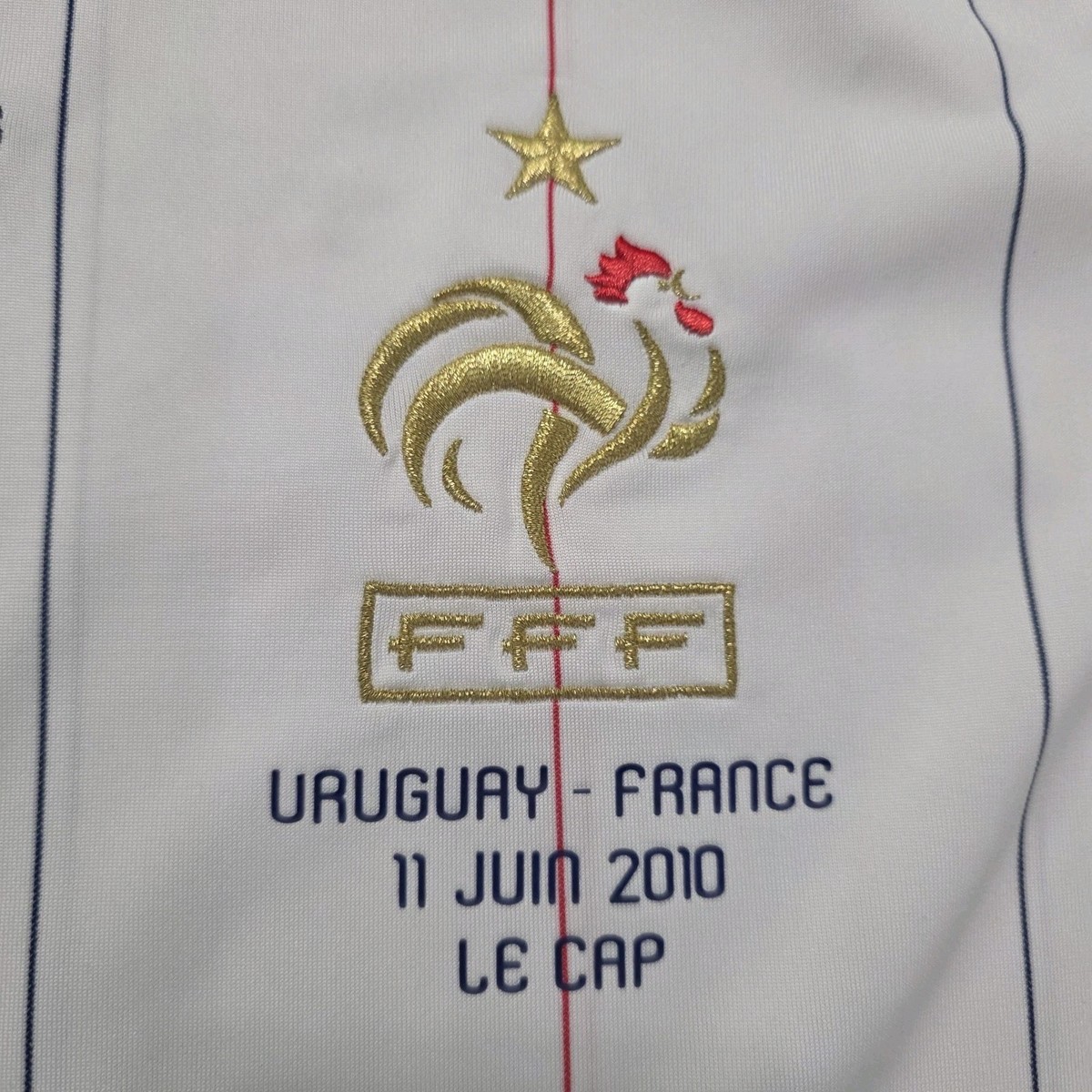 2010 Adidas France Away Soccer Jersey Thierry Henry Men M World
