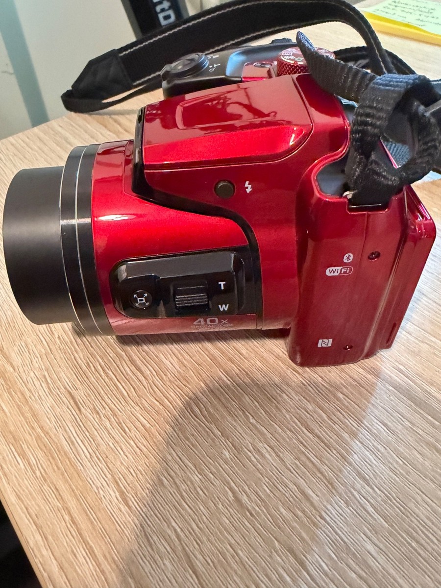 Nikon ニコン COOLPIX B500 ワインレッド Amazon.com : Nikon B500 16 MP Point & Shoot Digital Camera, Plum
