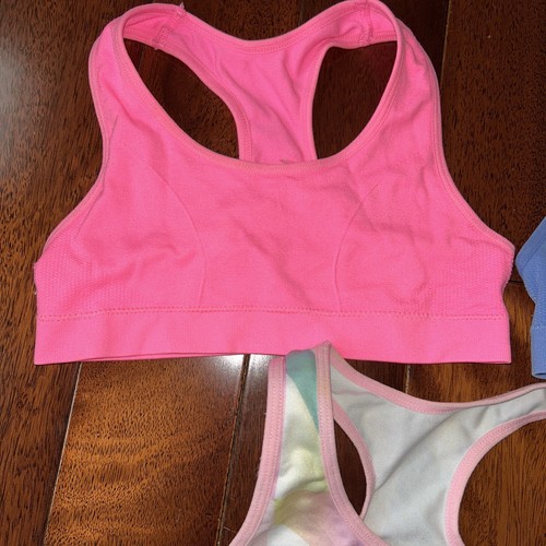 Youth Small Cheer Sports Bra Tops Lot Of 3 Old Navy Shorts Sz 8 Exc Condition - Picture 2 of 9