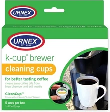 Urnex K-Cup Cleaner - 5 Cleaning Cups - for Keurig Machines Compatible with... 