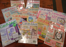 Lot of Gently Used CardMaker  Cardmaking and Papercraft Magazines