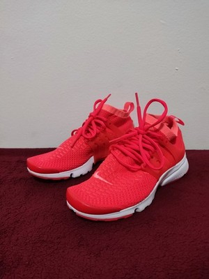 Size 6.5 - Nike Air Presto Ultra Flyknit Bright Orange  2016 835738-800 