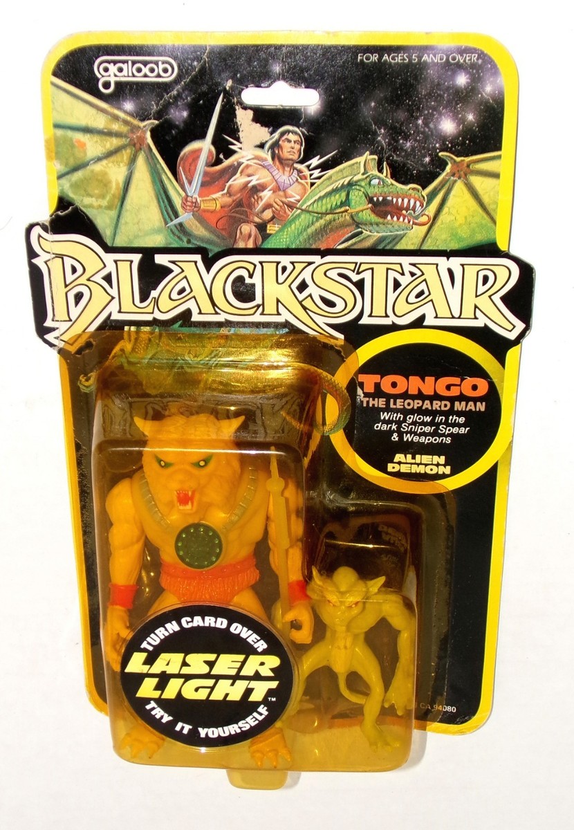 洋楽 The Mole - Lockdown Party BLACKSTAR 1983 TONGO THE LEOPARD MAN w/ DEMON MOC VINTAGE GALOOB