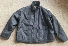 Wyoming Traders Rancher Jacket XXL Black Long Sleeve Full Zip Yellowstone Rip