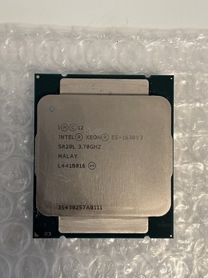 Intel Xeon E5-1630 V3 CPU 4C8T @ 3,70 GHz LGA2011-V3