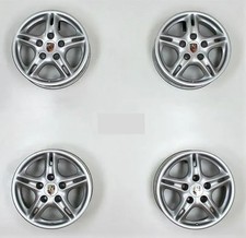 Porsche Boxster 996 Felgen Silber, 6Jx16+7Jx16 Et50+40, 99636211200, 99636211400