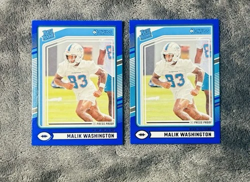 2025 Panini Malik Washington Base (Raw)