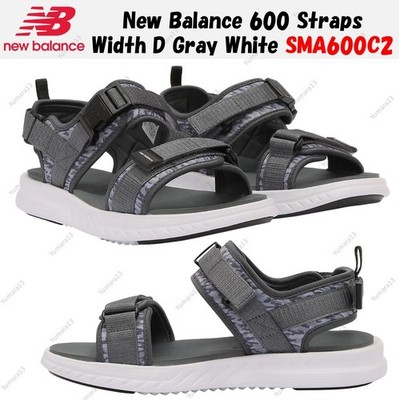 New Balance 600 Straps Width D Gray White SMA600C2 Men's Size