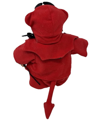 Vtg Muffy VanderBear Halloween Scared Stiff Devil-May-Care Plush Costume W/Tags - Picture 3 of 12