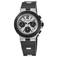 New Bulgari Bulgari Aluminum Chronograph Grey...