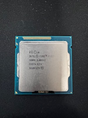 Intel Core I7-3770 Processor (3.40GHz, 4 Cores, Socket H2 LGA-1155) - SR0PK