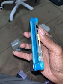 Nintendo 3DS Aqua Blue Handheld Handheld Console System CTR-001 Tested w Charger